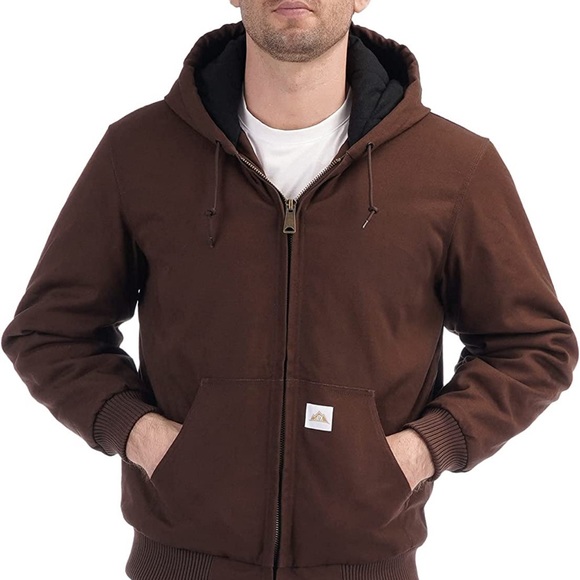 Carhartt Jackets & Coats Mens Quilted Flannel Lined Active Jacket